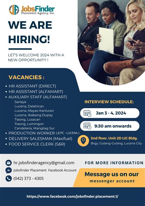 Vacancies Work, Jobs in Lucena .